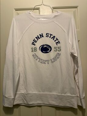 Penn State Nittany Lions White Crewneck Sweatshirt
